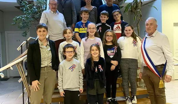 Réception du nouveau Conseil Municipal des Jeunes 2024-2025