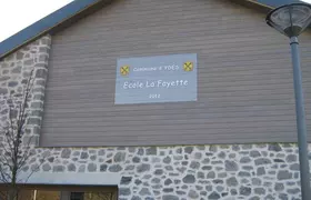 Façade de l’école La Fayette