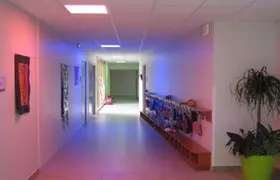 Couloir de l’école maternelle